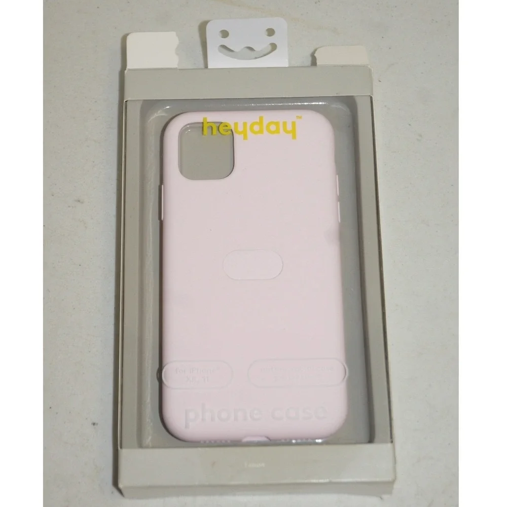 Heyday Apple iPhone XR iPhone 11 Silicone Case Pink Antimicrobial NEW